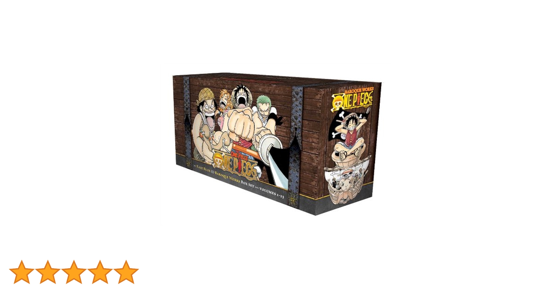 One Piece Box Set 1: East Blue and Baroque Works: Volumes 1